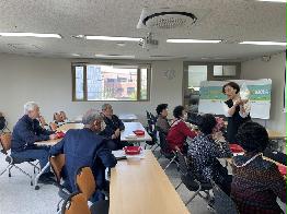 노인간병배우자(가족) 지원사업 헤아림 4월 활동 진행 