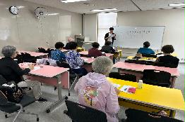치매인지활동서비스 노리터 뇌운동교실 5월 진행